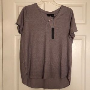 Short sleeve light knit shirt